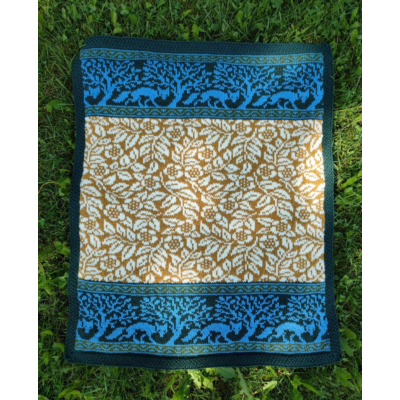 Reporanka vauvanpeitto ohje, FIN