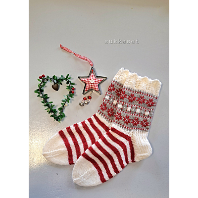 Ilona-villasukat ohje, FIN