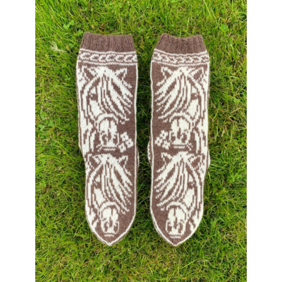 Liinaharjat (lyhyet), ruskea, koko 35-37