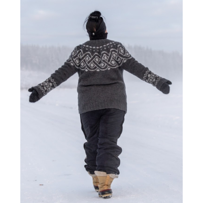 Ajastaika kaarrokeneule ohje, FIN