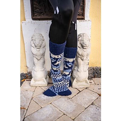 Sisu-socks pattern, ENG/SWE