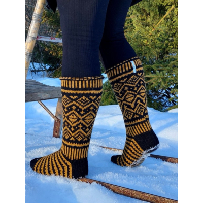 Lauriinat-sukat ohje, FIN