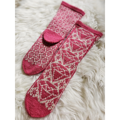 Ninantti-sukat ohje, FIN