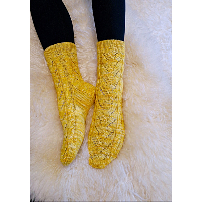 Ilona-sukat ohje, FIN