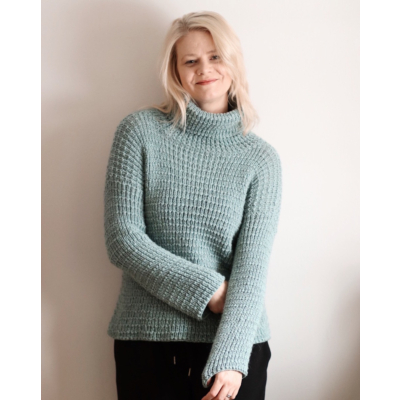 Kotona-villapaita ohje, FIN