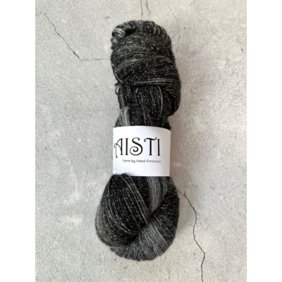 Aisti ohut kimallesukka, 100 g / 400 m, Hiilitabletti