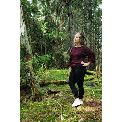 Olivy Sweater pattern, ENG