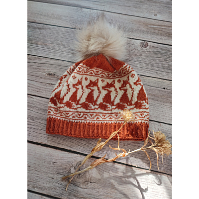 Kettu ja tähti -pipo ohje, FIN