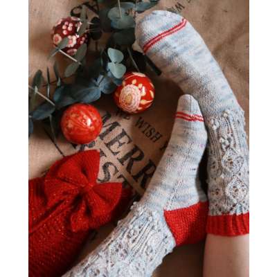 Lumoava-joulusukat ohje, FIN