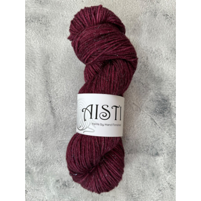 Aisti paksu kimallesukka, 100 g / 225 m, Malbec