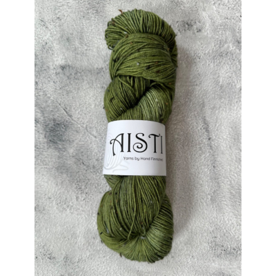 Aisti ohut tweed sukka, 100 g / 400 m, Sammalkakku