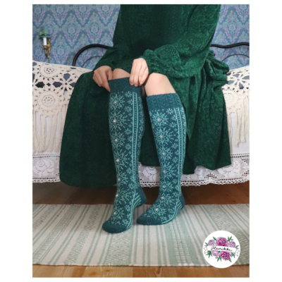 Lumous Socks pattern, ENG