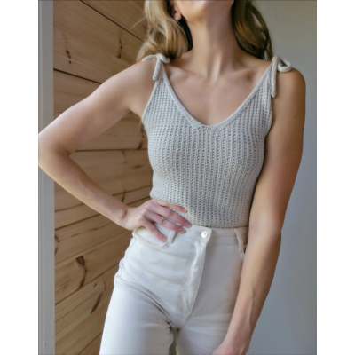 Mila-neuletoppi ohje, FIN