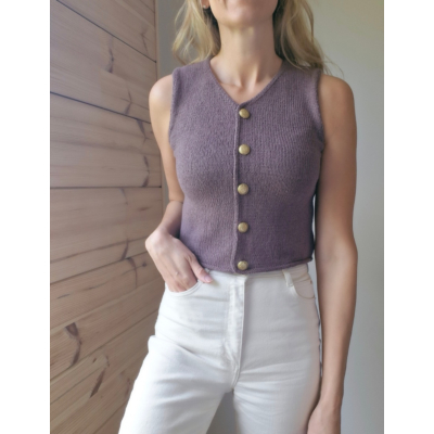 Dancing Queen -neuletoppi ohje, FIN