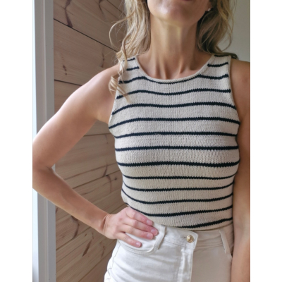 Ocean dream -neuletoppi ohje, FIN