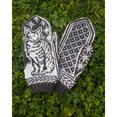 Tabby Cat Mittens, ENG