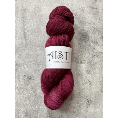 Aisti ohut sukka, 100 g / 400 m, Malbec